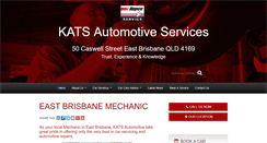 Desktop Screenshot of katsautomotive.com.au