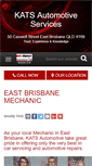 Mobile Screenshot of katsautomotive.com.au
